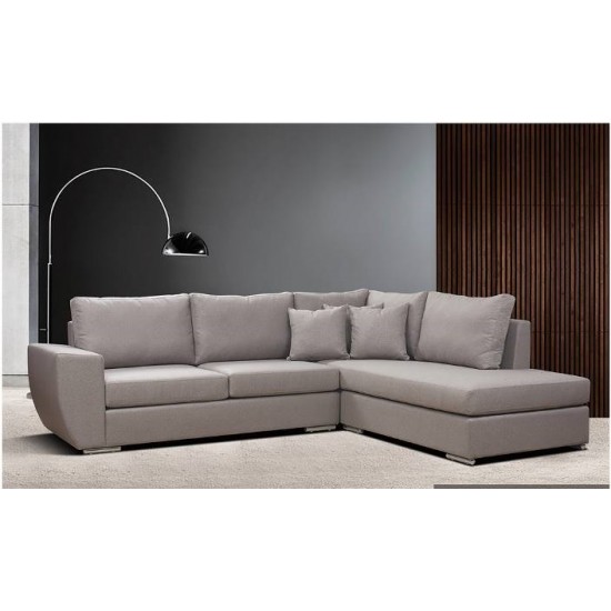 Γωνιακός καναπές ελληνικής κατασκευής 280cm x 220cm