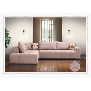 Γωνιακός καναπές ελληνικής κατασκευής 300cm x 220cm 