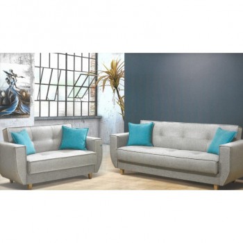 Sofa set 2 pieces ( 3seat & 2 seat sofas ) with bed mechanism