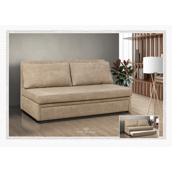 Συρόμενος καναπές  κρεβάτι 3θέσιος 190cm