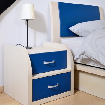 Bed IRIS with storage