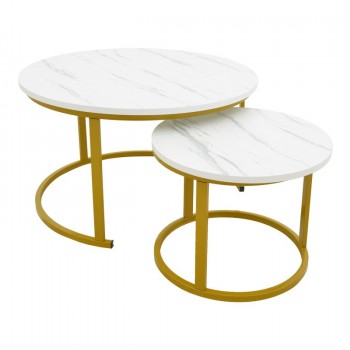 Τραπεζάκι σαλονιού Φ80