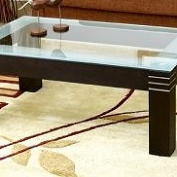 COFFEE TABLE WITH ALITTLE VITRINE