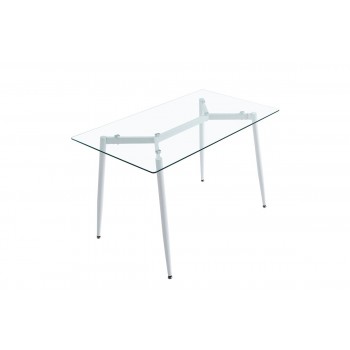 Γυάλινο τραπέζι 120cm x 70cm