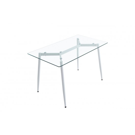Γυάλινο τραπέζι 120cm x 70cm