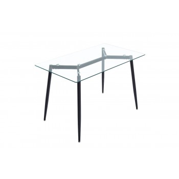 Γυάλινο τραπέζι 120cm x 70cm