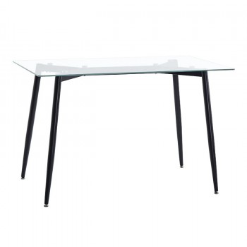 Γυάλινο τραπέζι 120cm x 70cm