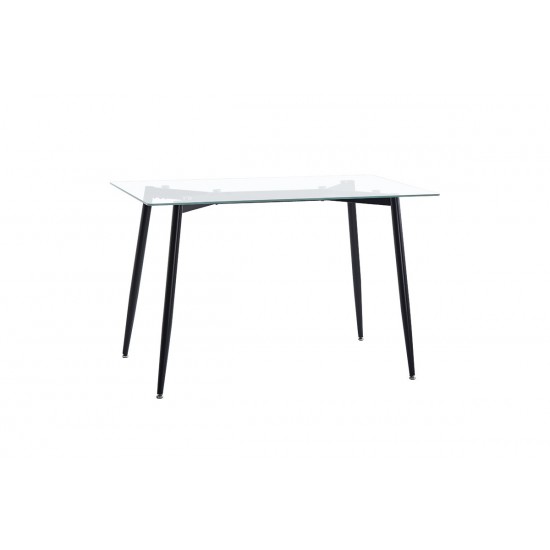 Γυάλινο τραπέζι 120cm x 70cm