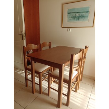 Kitchen dining set made of beech