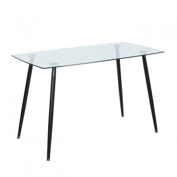 Γυάλινο τραπέζι 120cm x 70cm