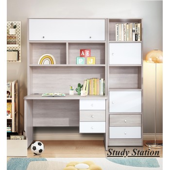 Βιβλιοθήκη - γραφείο 120cm