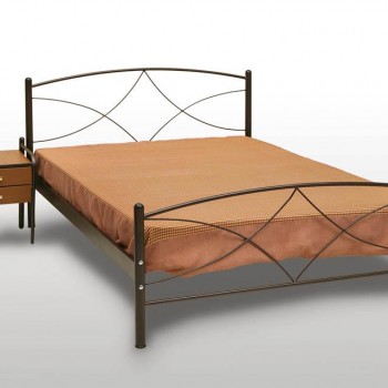 Double metal bed