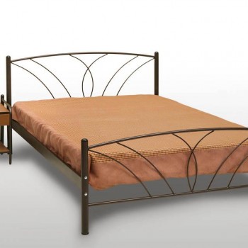 Double metal bed
