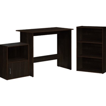 Bookcase and desk set