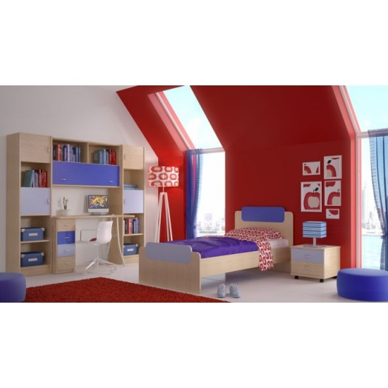 Kids and teenager bedroom set SKITHOS 1