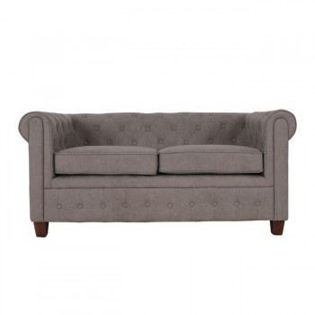 3seat chesterfield leather sofa
