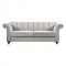 3seat chesterfield leather sofa