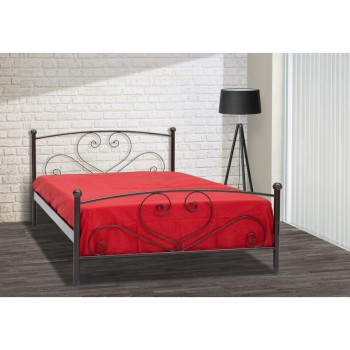 Διπλό μεταλλικό κρεβάτι ΚΑΛΥΜΝΟΣ (passga) 150cm